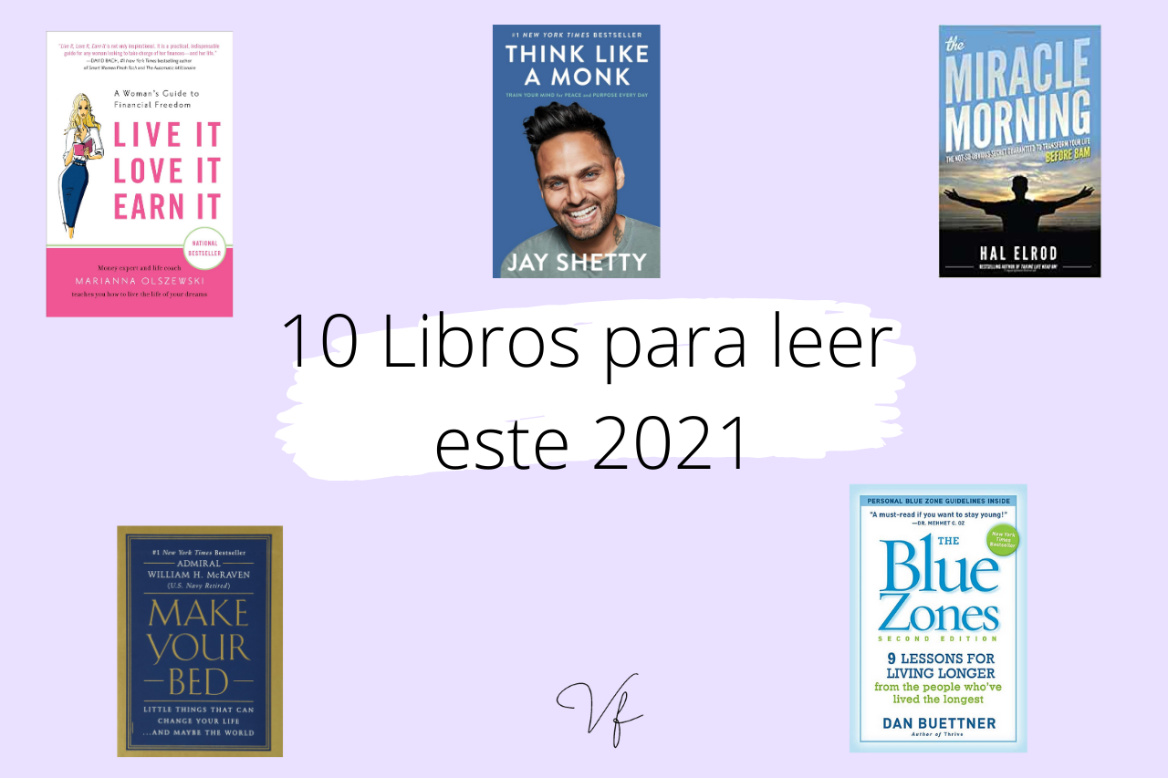 10 libros para leer este 2021 - Valeria Feerman Zamora